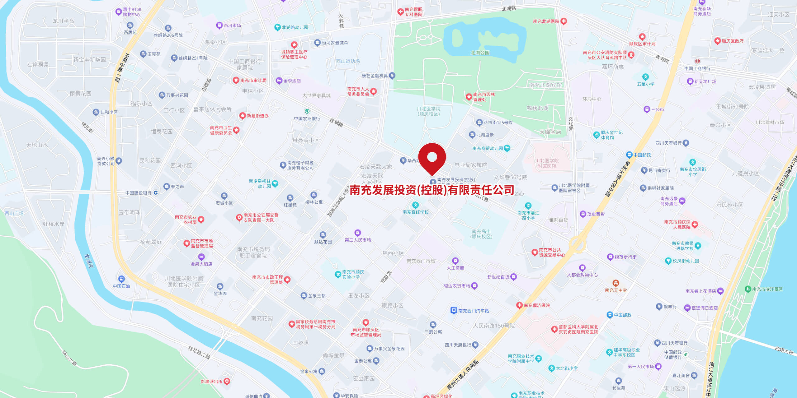 公司位置地图